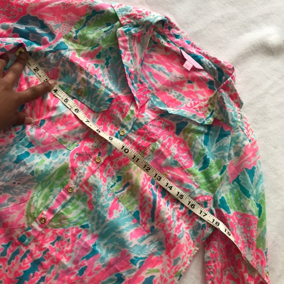 SOLD! Lilly Pulitzer Let’s Cha Cha Cover Up - Picture 6 of 8